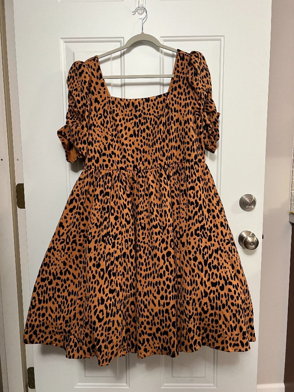 Torrid x Betsey Johnson Leopard Skater Dress Size 2 18/20 NWT